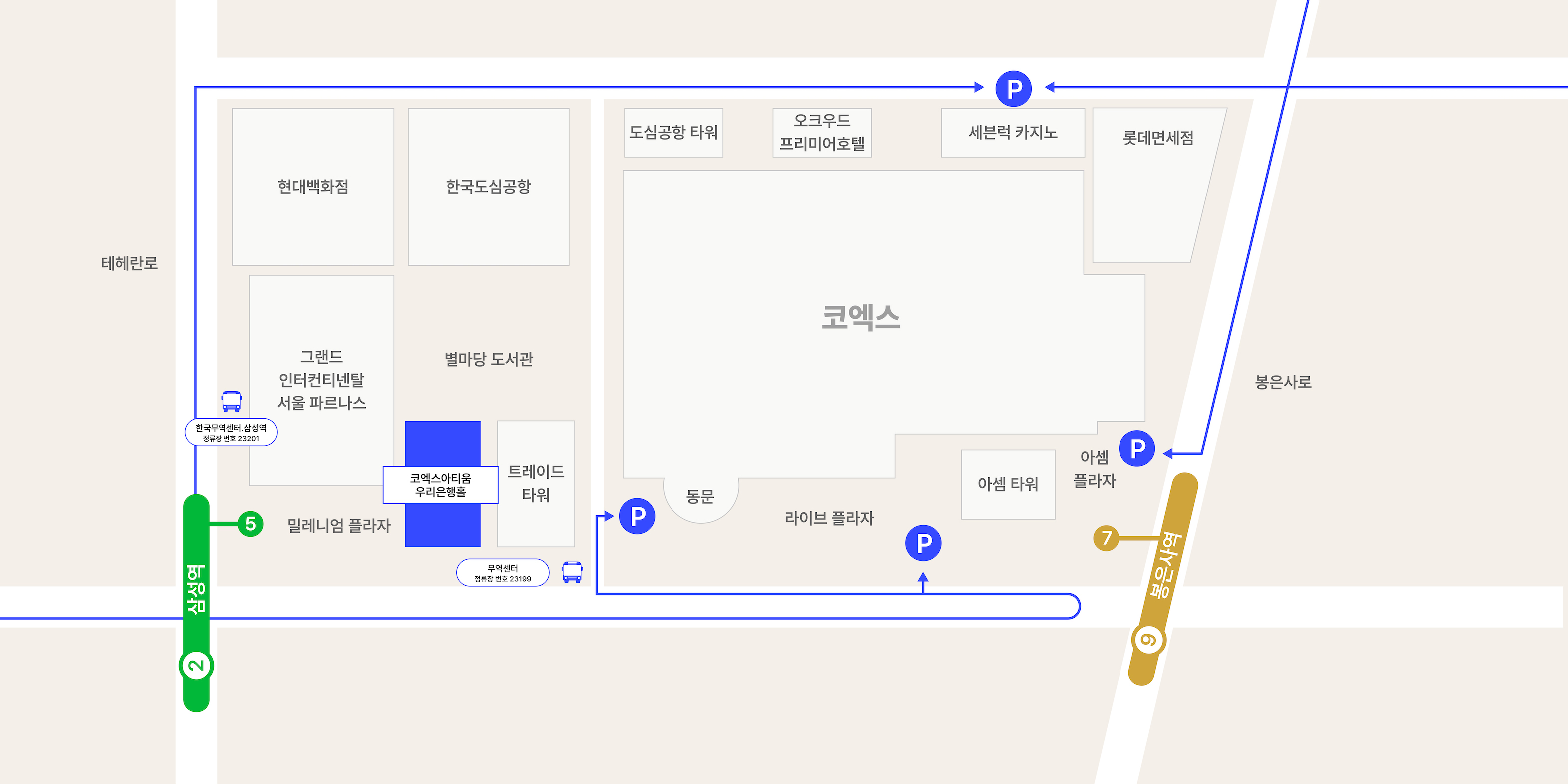 오시는 길 이미지